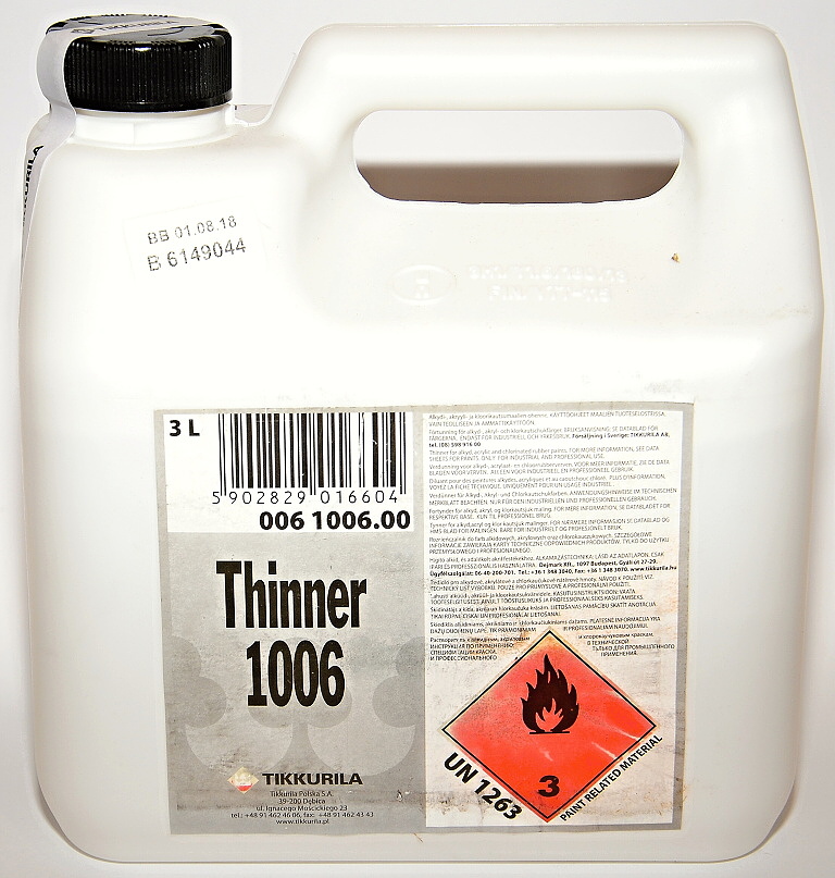 Thinner 1006 0,5l alkyd.